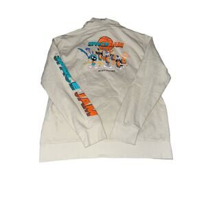 Space Jam A New Legacy Stay Tuned Graphic Hoodie Sweatshirt L